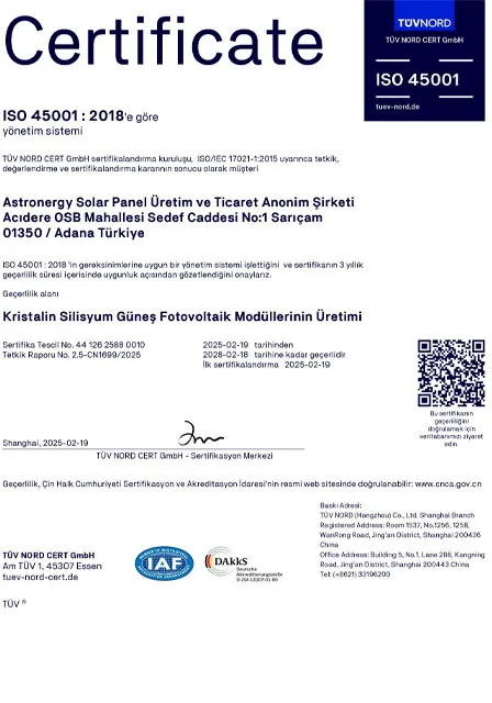 TÜV NORD - ISO 45001